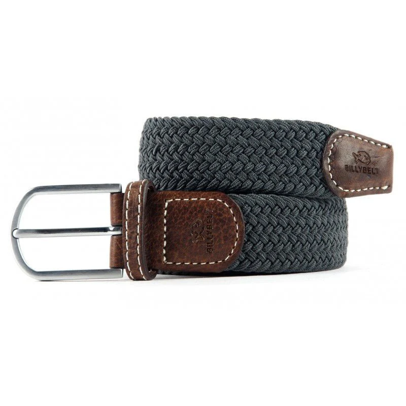 BillyBelt Braided Belt Flannel Grey