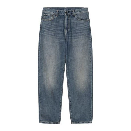 Carhartt WIP Aaron Pant Camano Denim Blue Dark Used