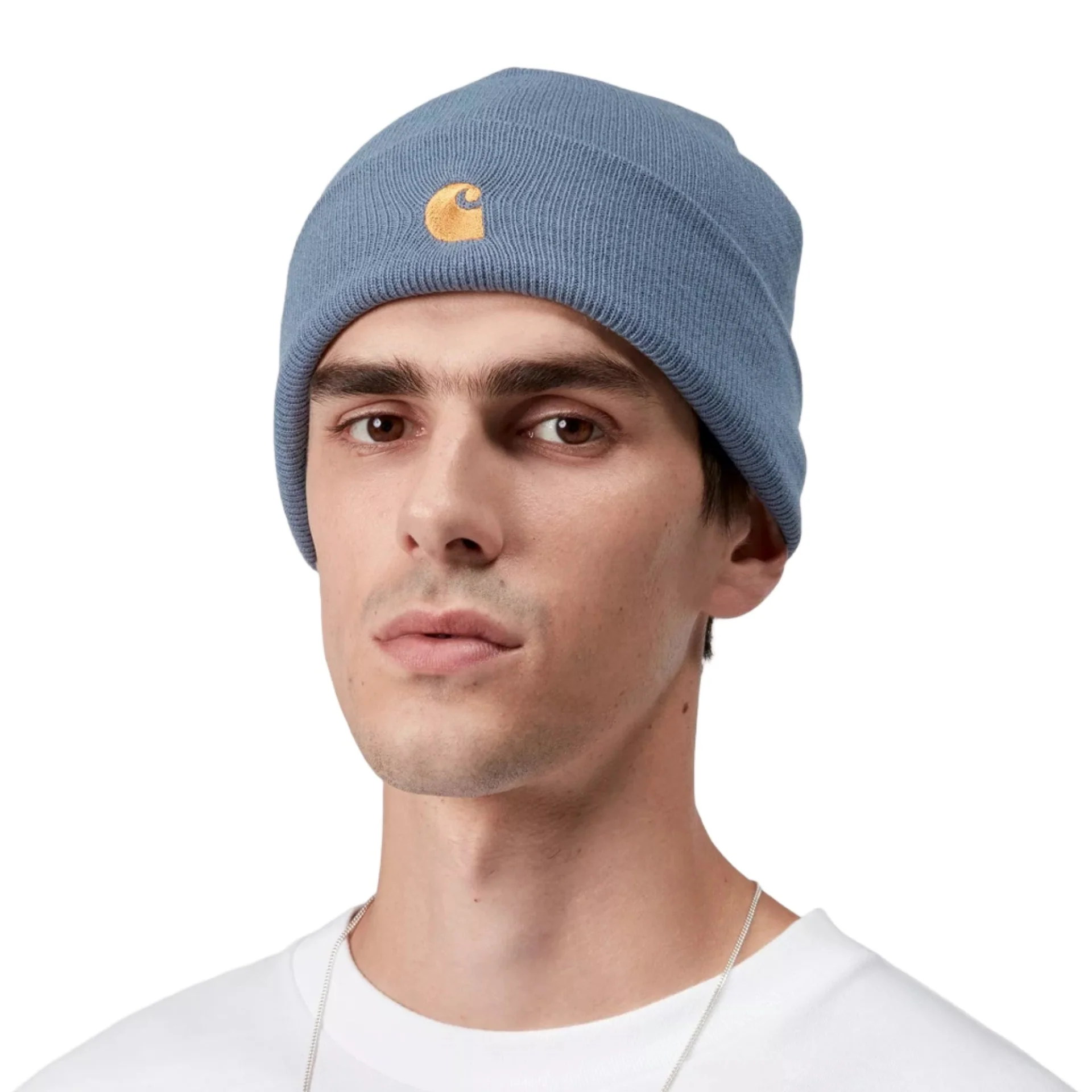 Carhartt WIP Chase Beanie Angelite/Gold - Image 2