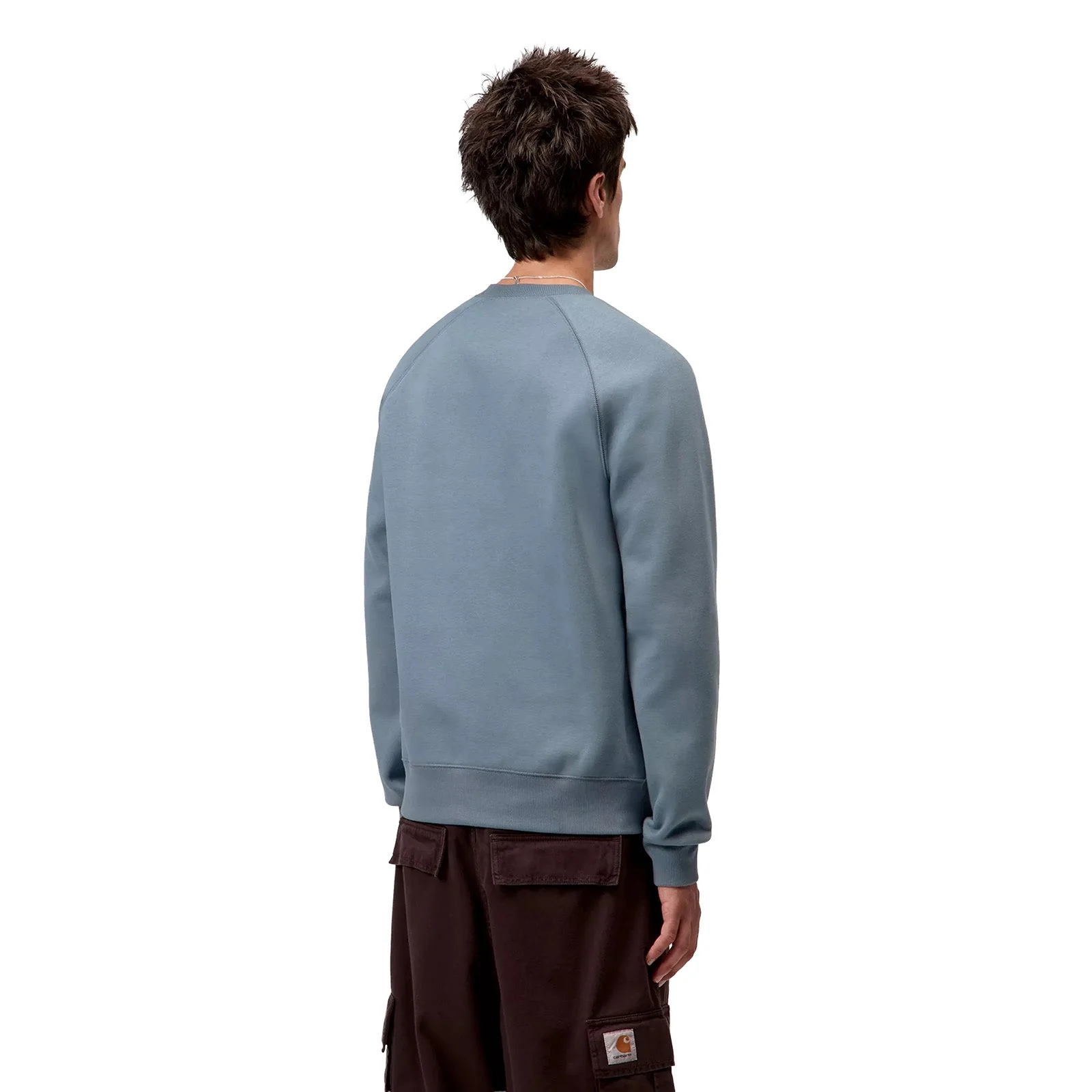 Carhartt WIP Chase Sweat Angelite / Gold - Image 3