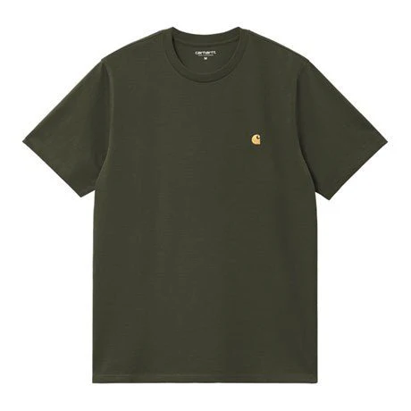 Carhartt WIP Chase Tee Olive / Gold