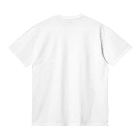 Carhartt WIP Chase Tee White / Gold - Image 3