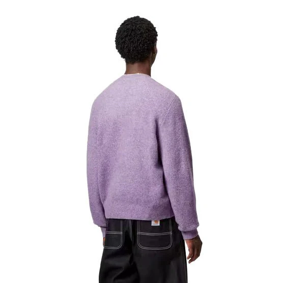 Carhartt WIP Curtis Sweater Tangled Phlox - Image 4