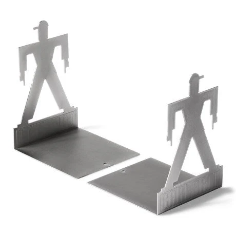 Carhartt WIP Foundation Bookends Silver