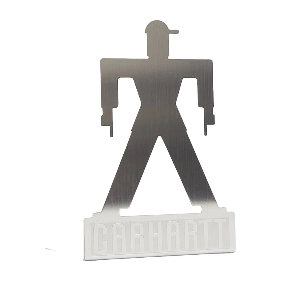 Carhartt WIP Foundation Bookends Silver - Image 4