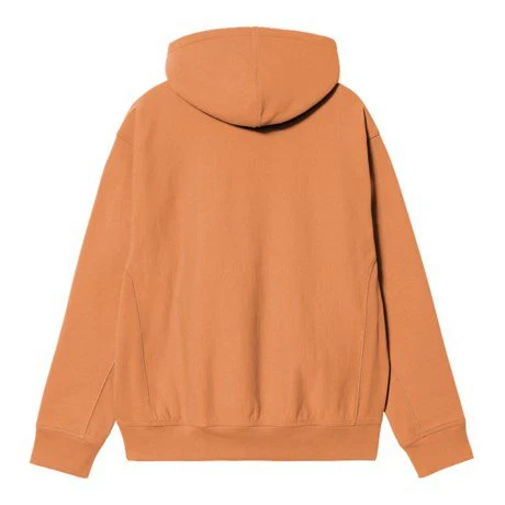 Carhartt WIP Hooded American Script Sweat Redhaven - Image 3