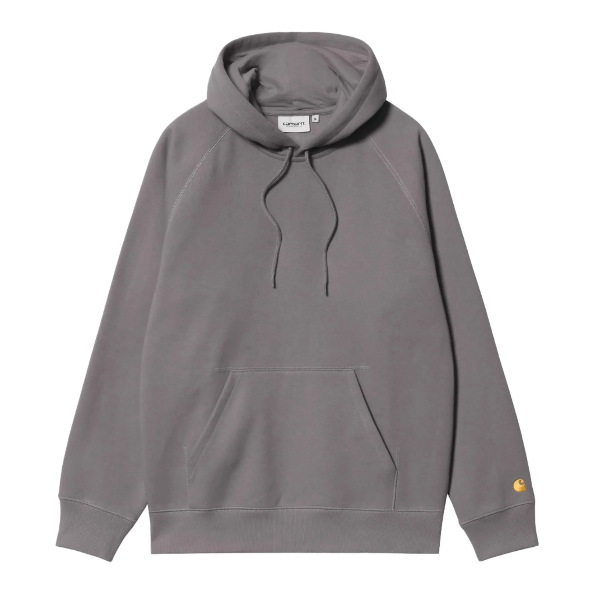 Carhartt WIP Hooded Chase Sweatshirt Porphyry Grey/Gold