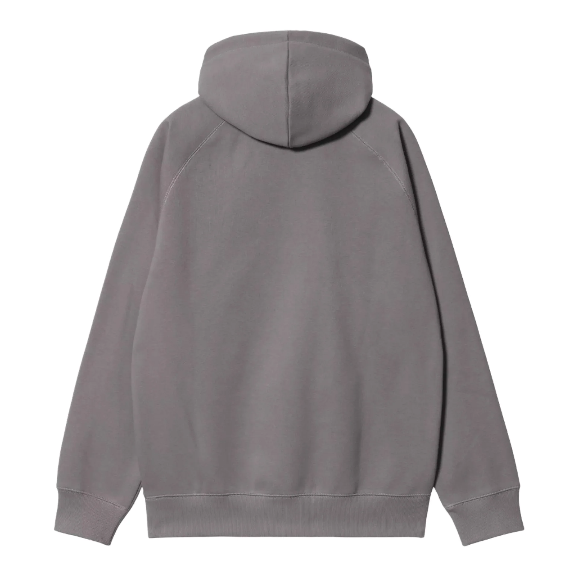 Carhartt WIP Hooded Chase Sweatshirt Porphyry Grey/Gold - Image 2