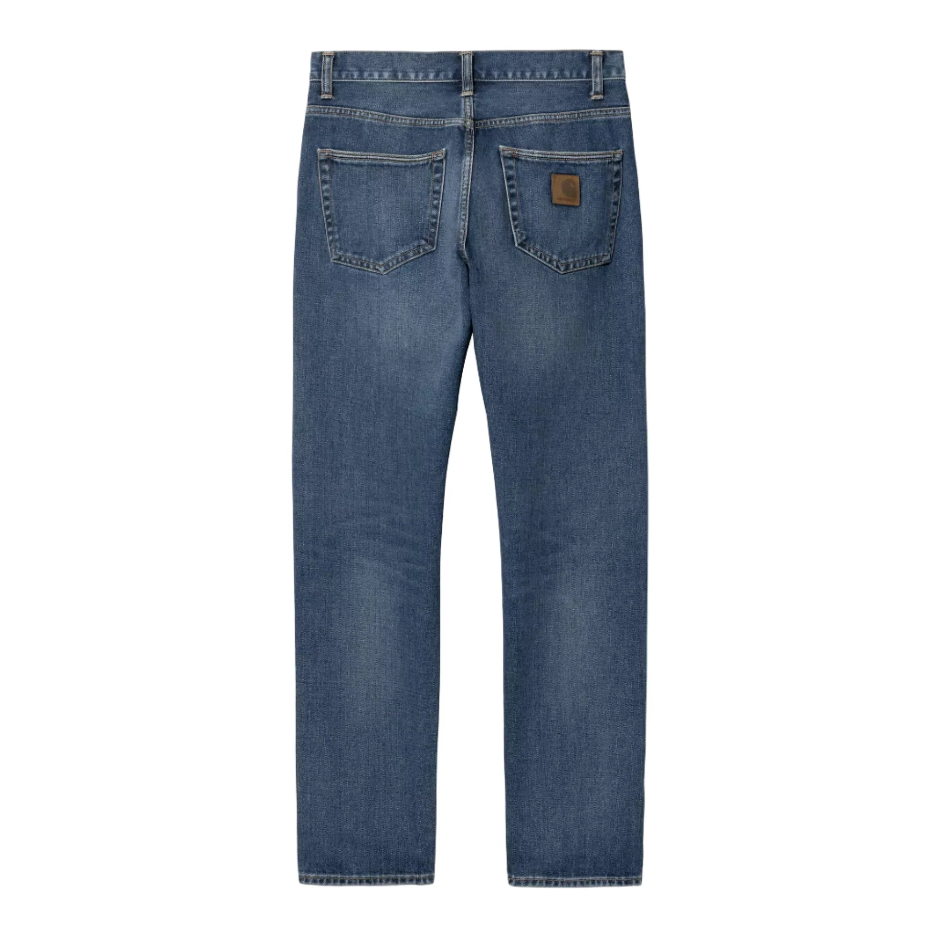 Carhartt WIP Klondike Pant Blue Dark Used Wash - Image 3