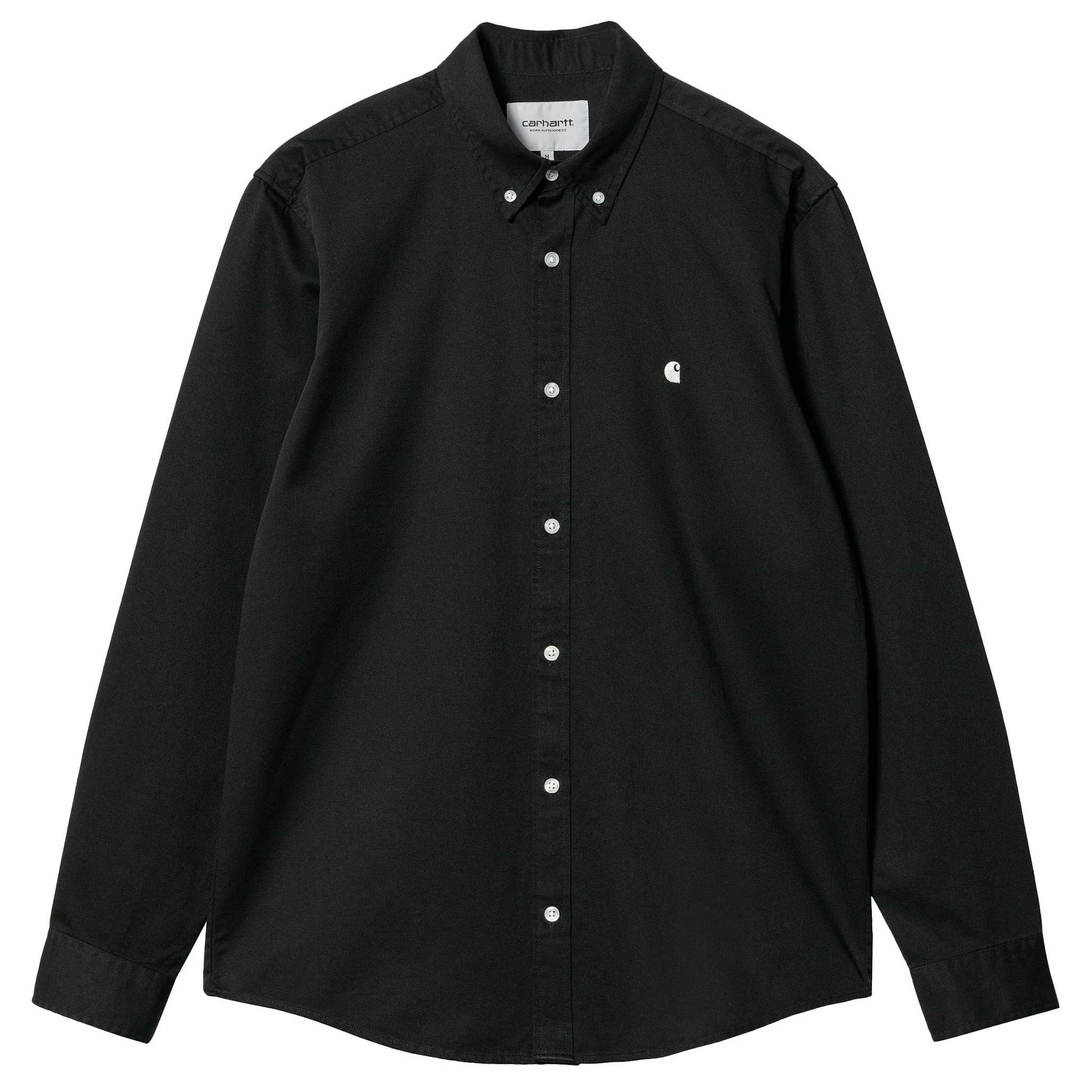 Carhartt WIP Madison Twill Shirt Black / Wax - Image 2