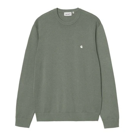Carhartt WIP Madison Cotton Sweater Velvet Green