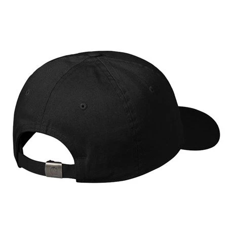 Carhartt WIP Madison Logo Twill Cap Black/White - Image 4
