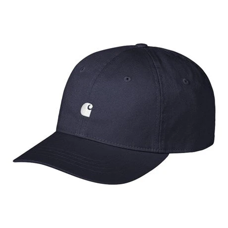 Carhartt WIP Madison Logo Twill Cap Dark Navy/White