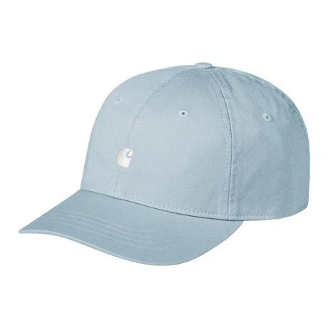 Carhartt WIP Madison Logo Twill Cap Tourmaline/White