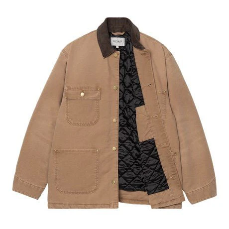 Carhartt WIP OG Chore Coat Dearborn Canvas Hamilton Brown / Tobacco Stone - Image 4