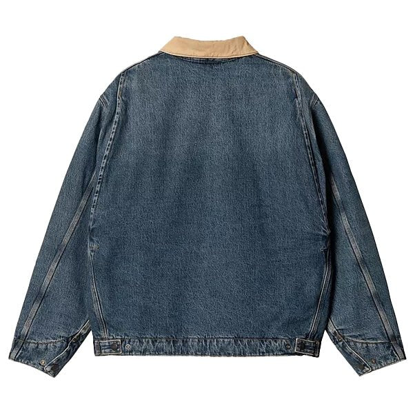 Carhartt WIP OG Detroit Jacket Blue / Dusty H Brown - Image 5