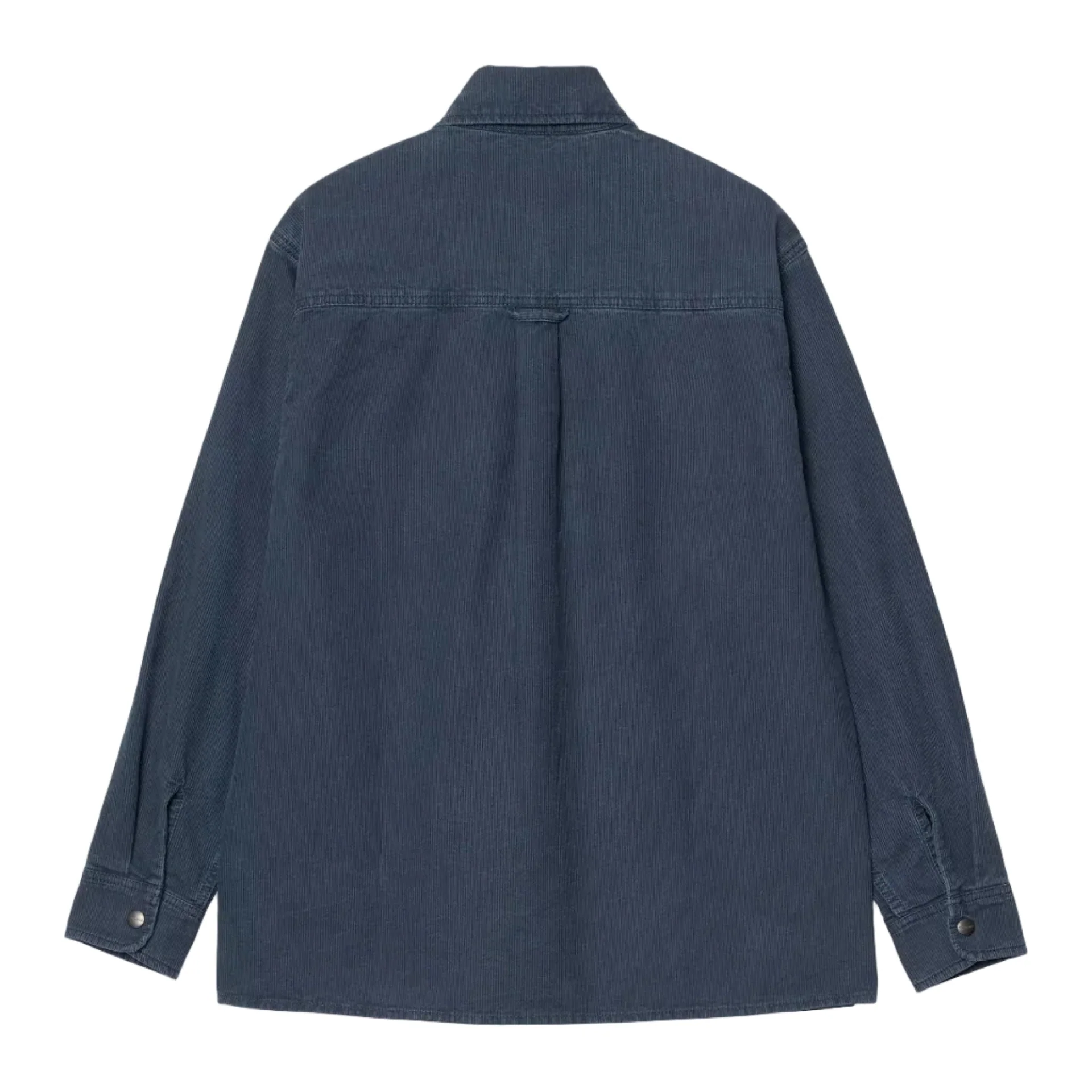 Carhartt WIP Parrish Shirt Jacket Daytona Bedford Blue Stone Washed - Image 2