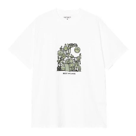 Carhartt WIP S/S Beaker T-Shirt White
