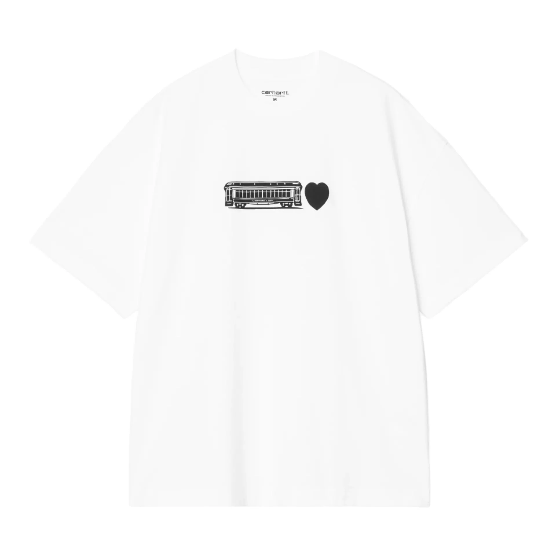 Carhartt WIP S/S Deconstructed Label T-Shirt White