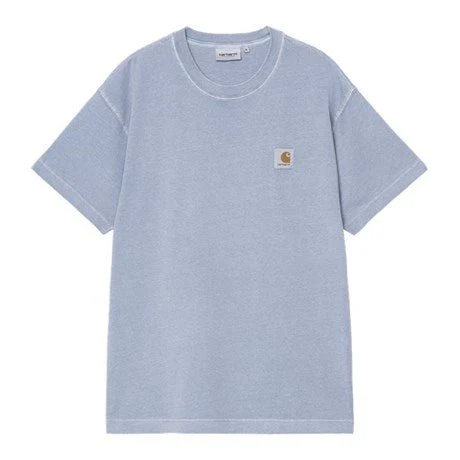 Carhartt WIP S/S Nelson T-Shirt Gentle Blue Garment Dye