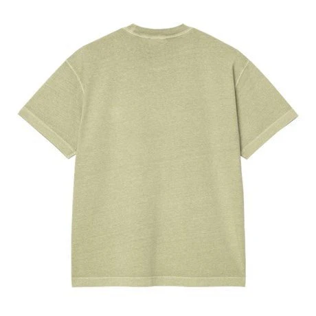 Carhartt WIP S/S Nelson T-Shirt Gentle Green Garment Dye - Image 2