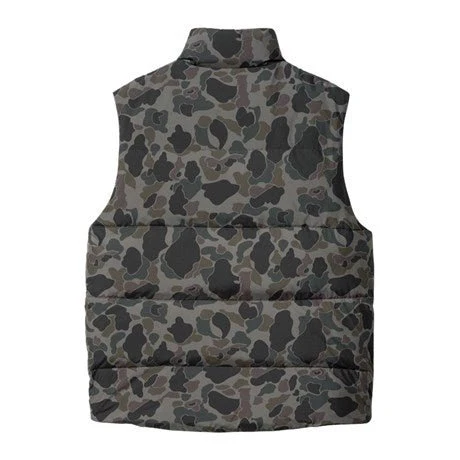 Carhartt WIP Springfield Vest Camo Duck Grey/Hamilton Brown - Image 5