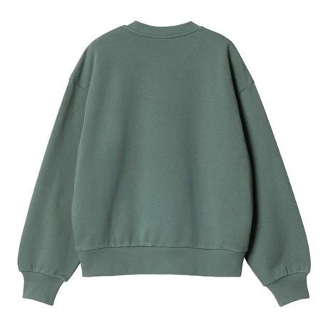 Carhartt WIP Women Casey Sweatshirt Silver Pine / Silver - Image 4