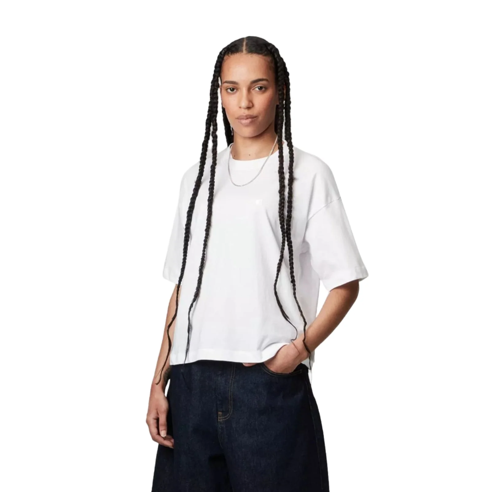 Carhartt WIP Women W Chester T-Shirt White - Image 3