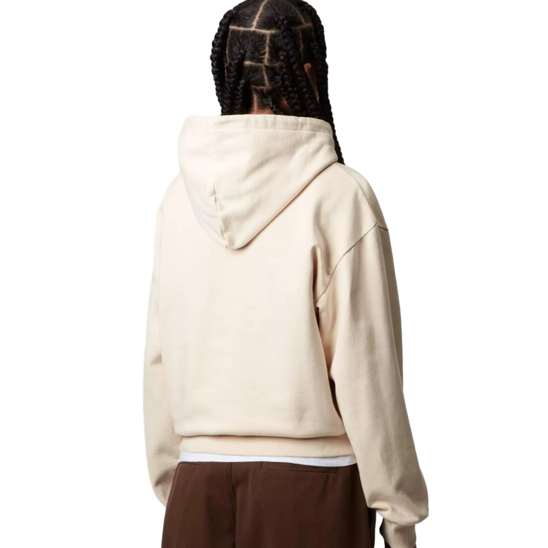 Carhartt WIP Women Hooded Casey Sweatshirt Natural/Silver - Image 4