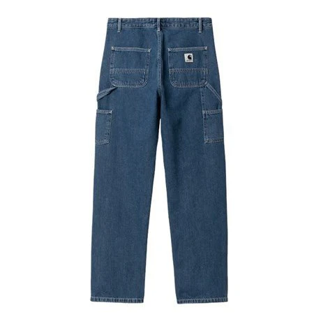 Carhartt WIP Women W" Pierce Pant Blue Stone Washed - Image 3