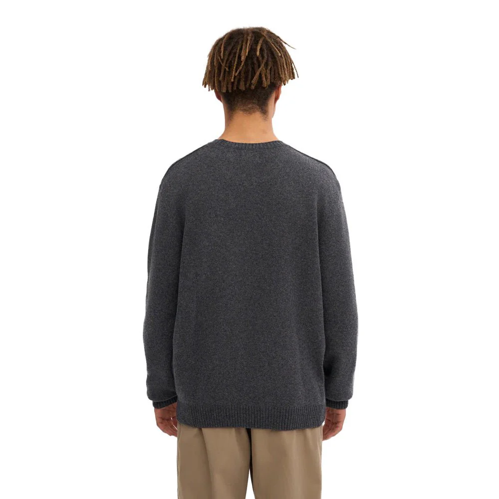 Colorful Standard Classic Merino Wool Crew Lava Grey - Image 3