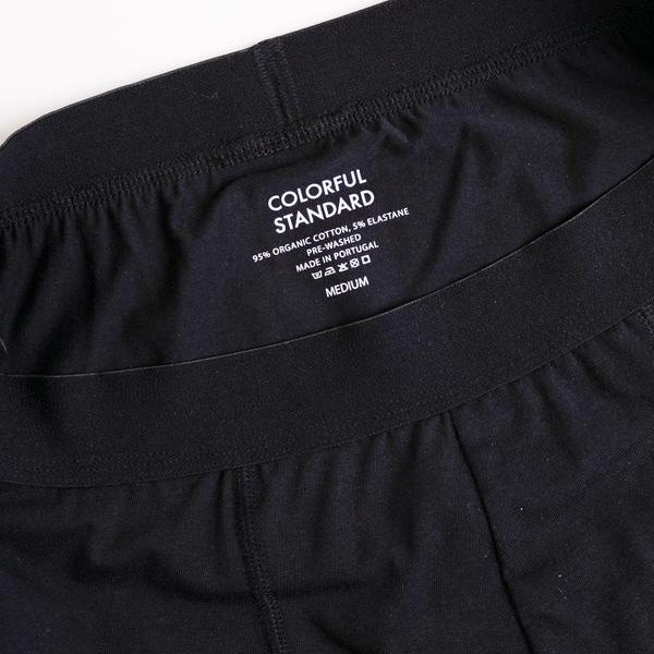 Colorful Standard Classic Organic Boxers Deep Black - Image 3