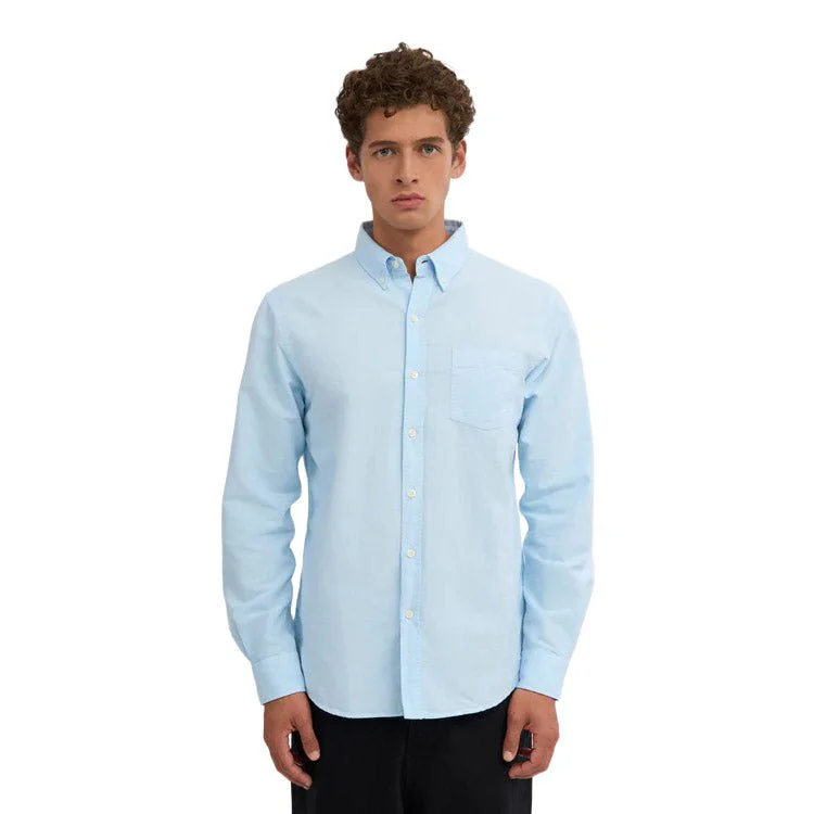 Colorful Standard Organic Cotton Oxford Shirt Polar Blue