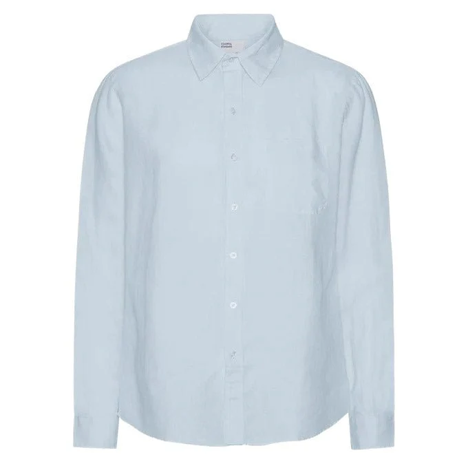 Colorful Standard Organic Cotton Oxford Shirt Polar Blue - Image 2