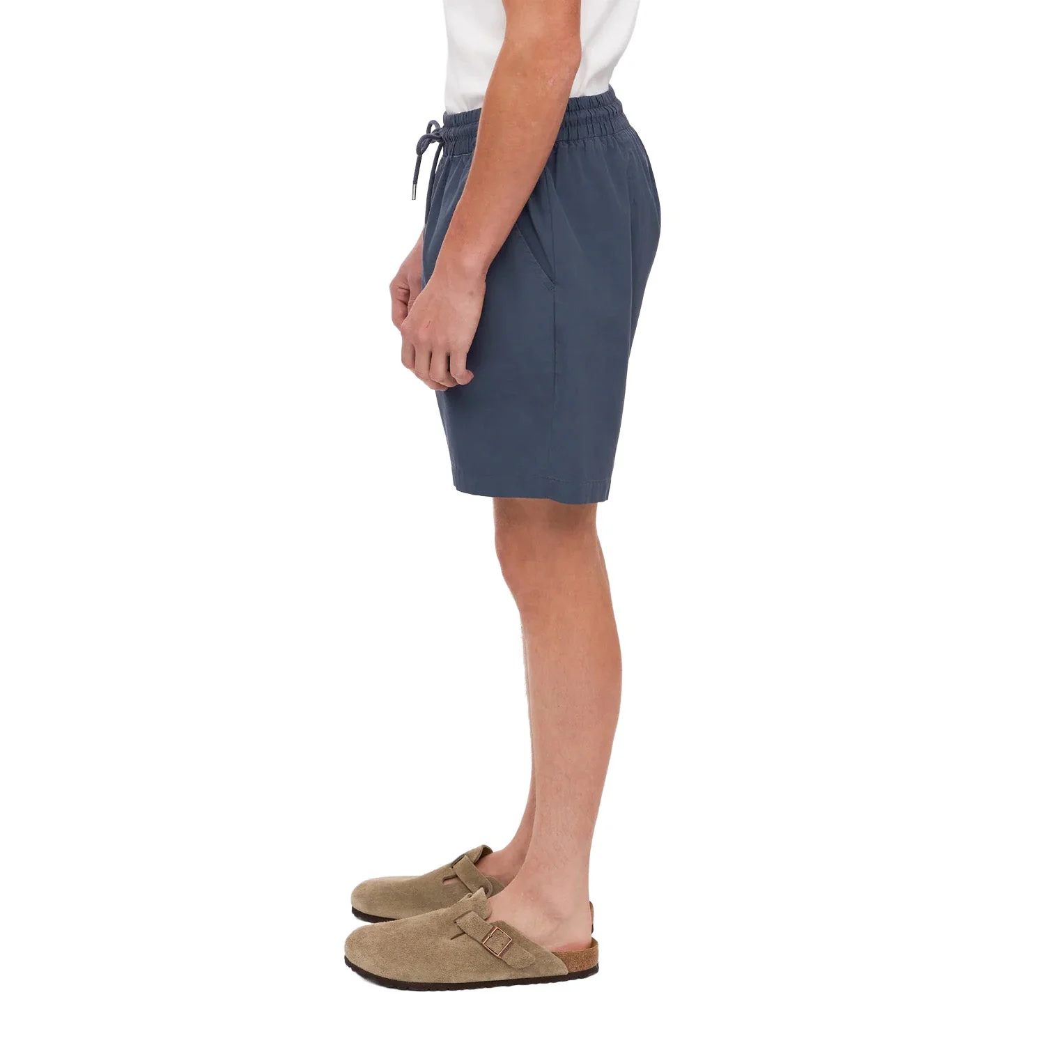 Colorful Standard Organic Twill Shorts Petrol - Image 3