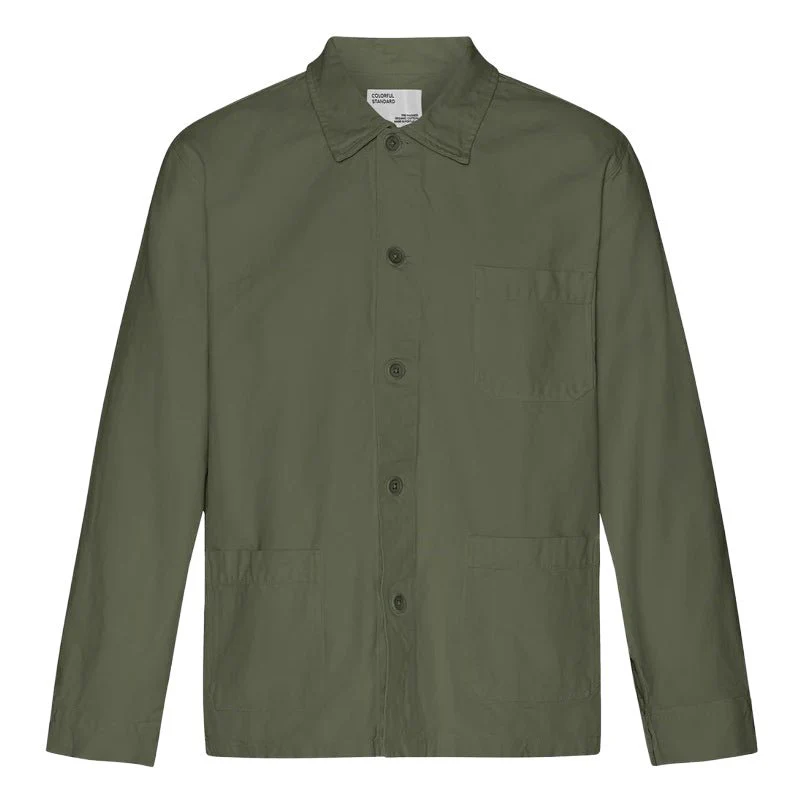 Colorful Standard Workwear Jacket Dusty Olive