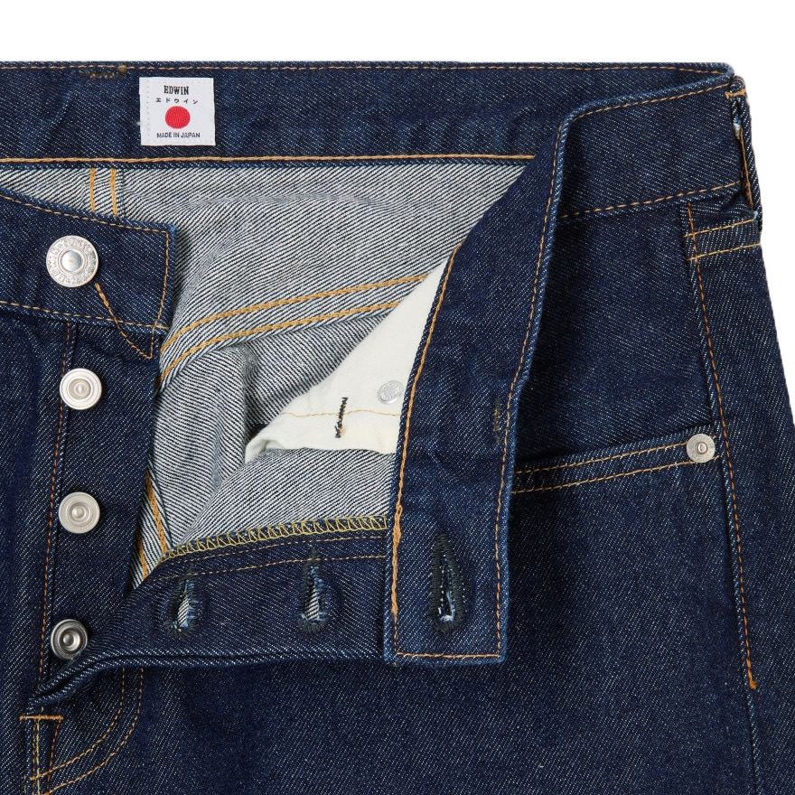 Edwin Regular Tapered Kaihara Denim Blue Rinsed - Image 2