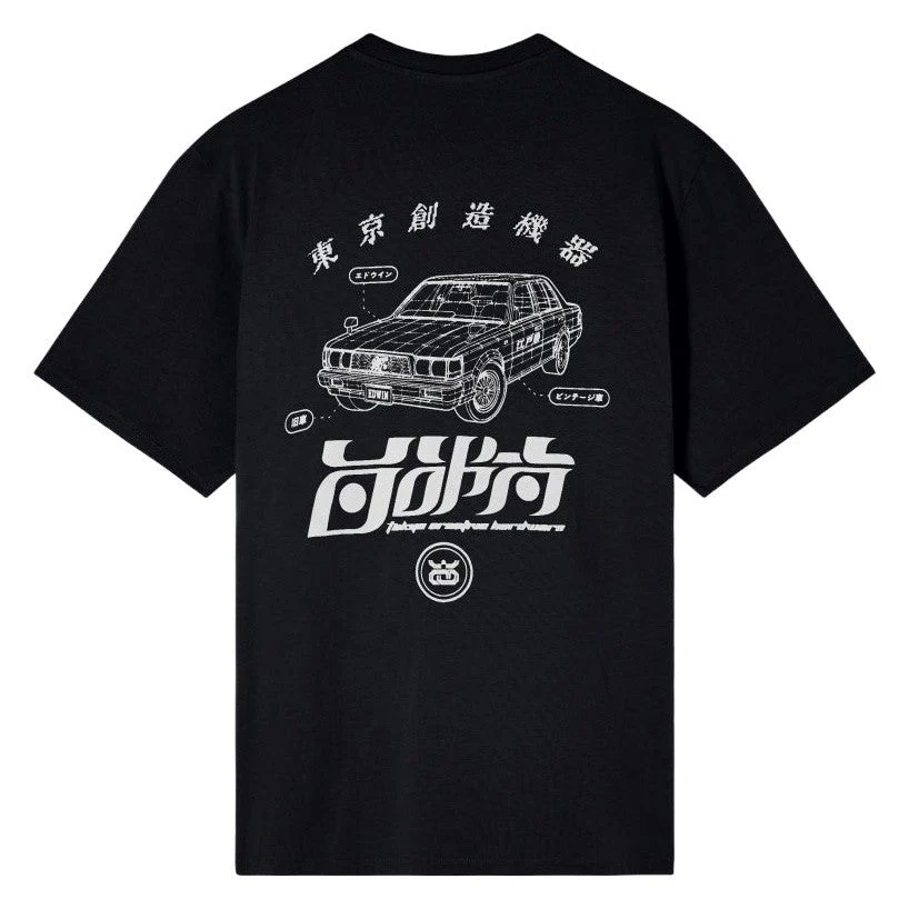 Edwin Staff T-Shirt Black Garment Washed - Image 2