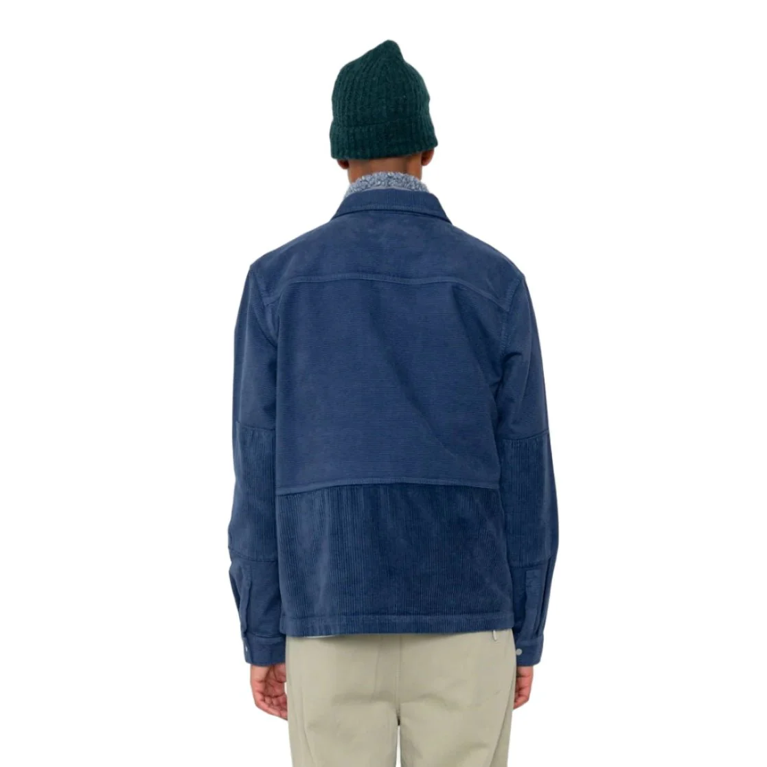 Folk Assembly Worker Jacket Cord Mix Soft Blue - Image 4