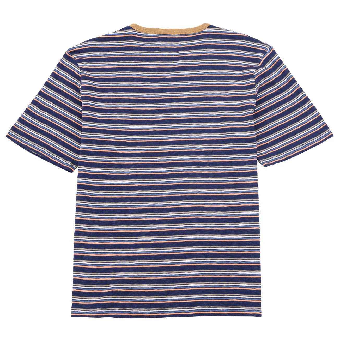Folk Multistripe T-Shirt Navy Mix - Image 3
