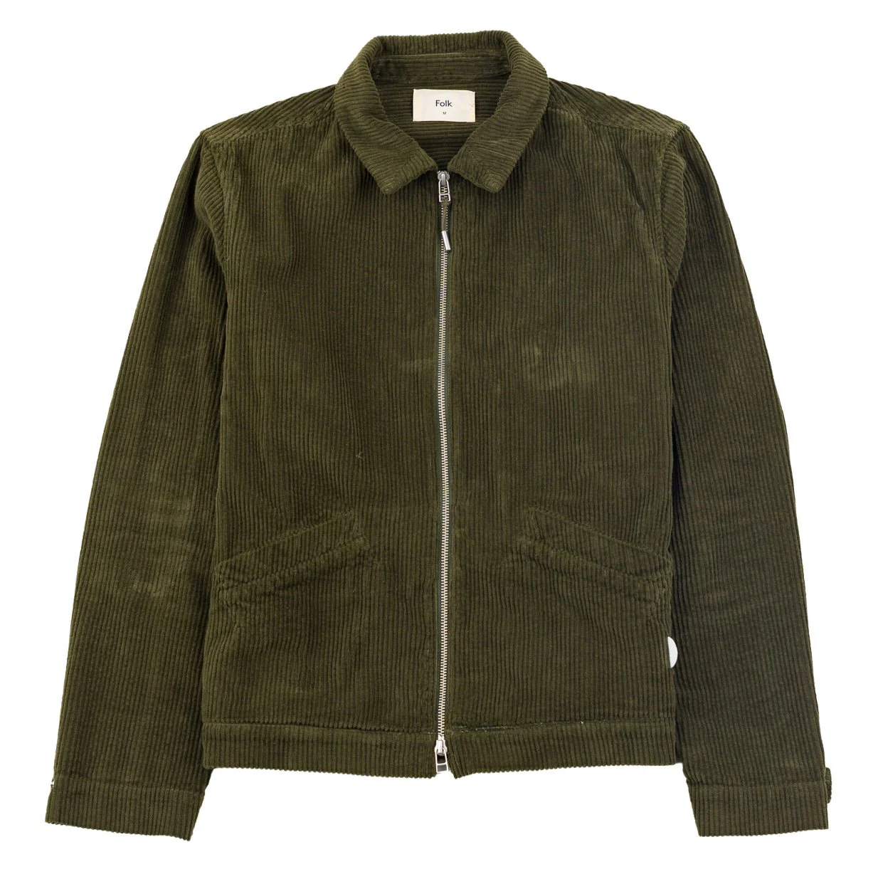 Folk Signal Blouson Chunky Cord Olive