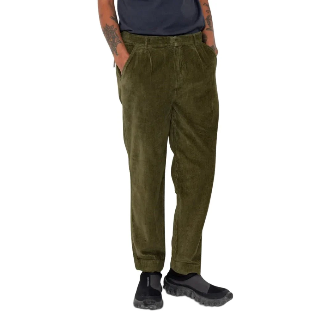Folk Signal Pant Olive Chunky Cord Olive - Image 4