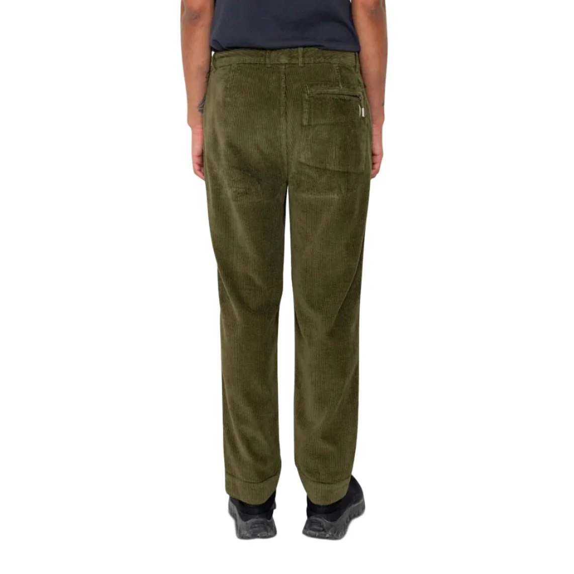Folk Signal Pant Olive Chunky Cord Olive - Image 6