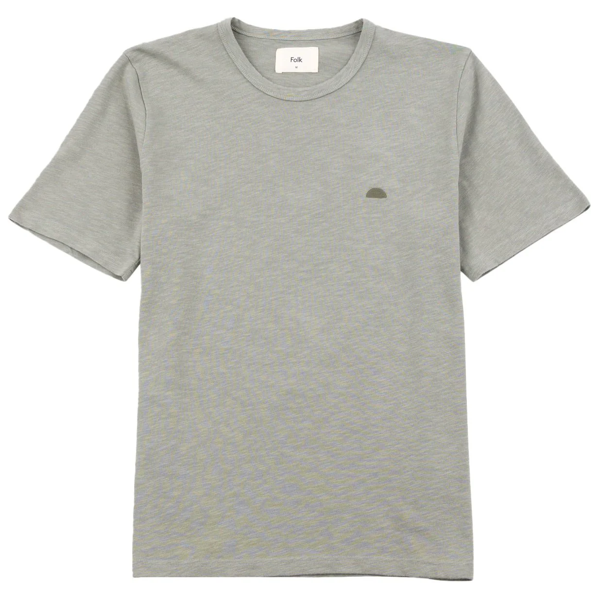 Folk Slub Tee Light Sage