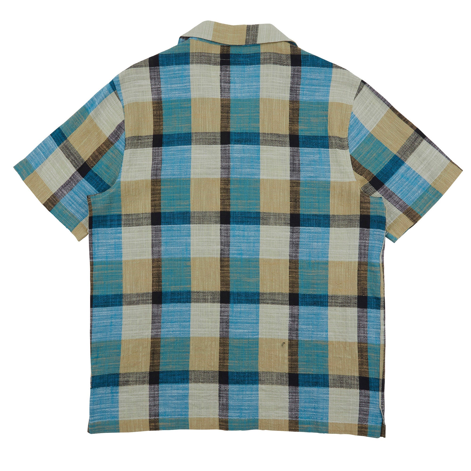Folk Soft Collar Shirt Multi Gingham Check Multi - Image 4