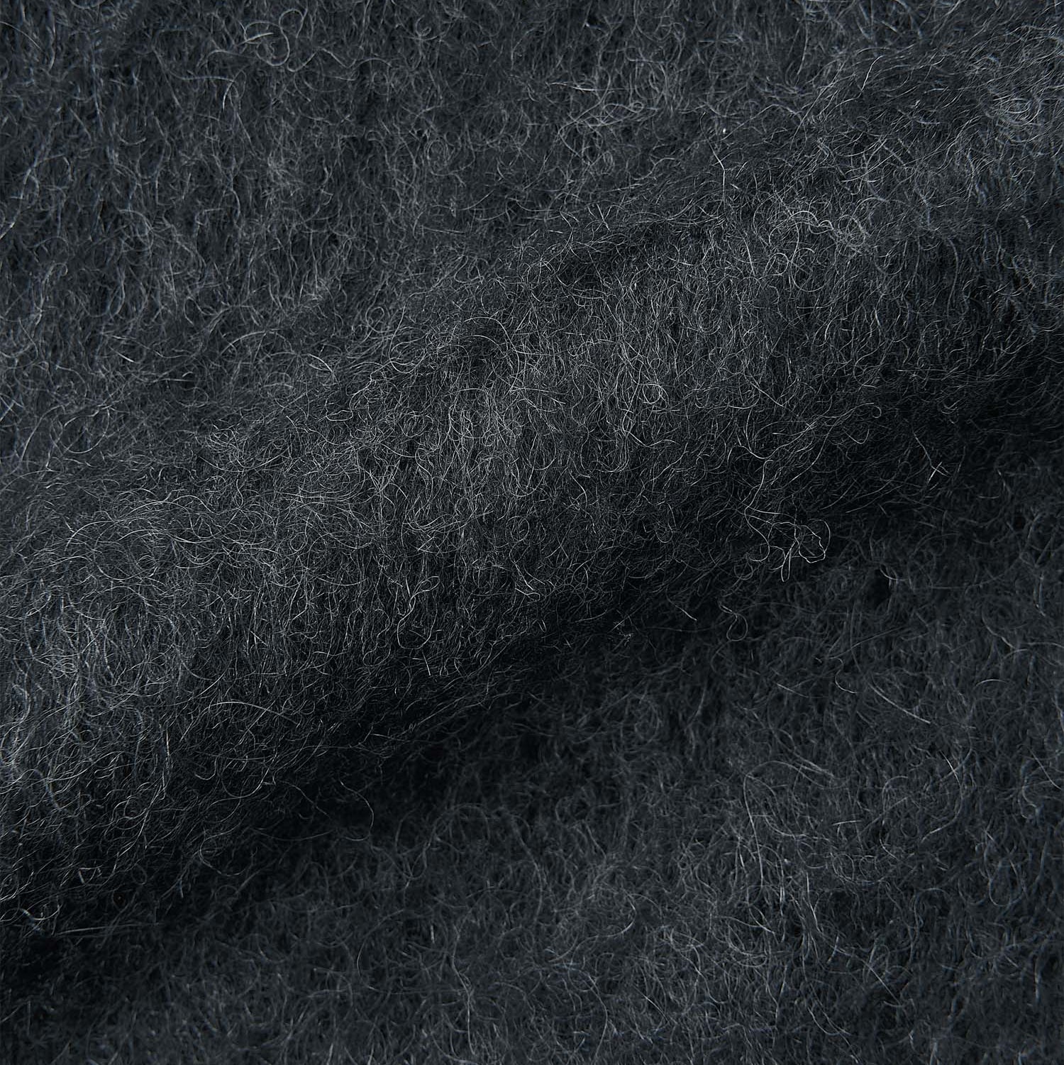 Gramicci Mohair Cardigan Charcoal - Image 4