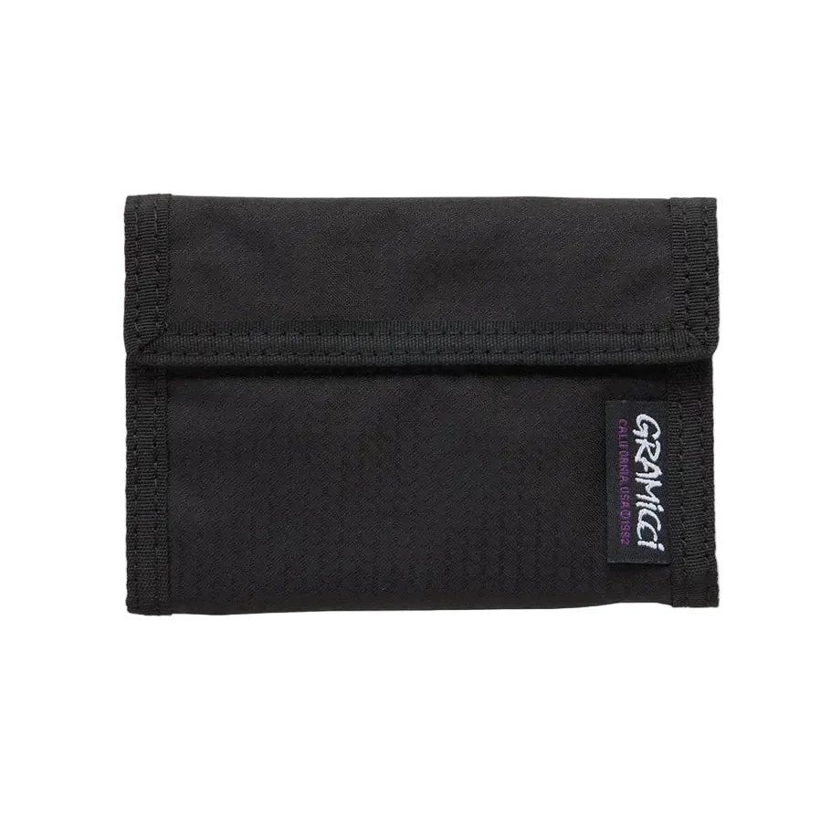 Gramicci Ripstop Velcro Wallet Black