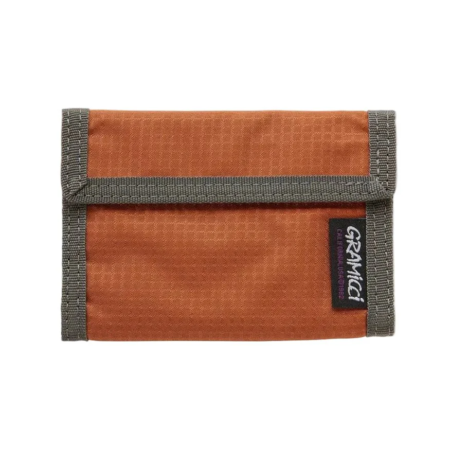 Gramicci Ripstop Velcro Wallet Orange