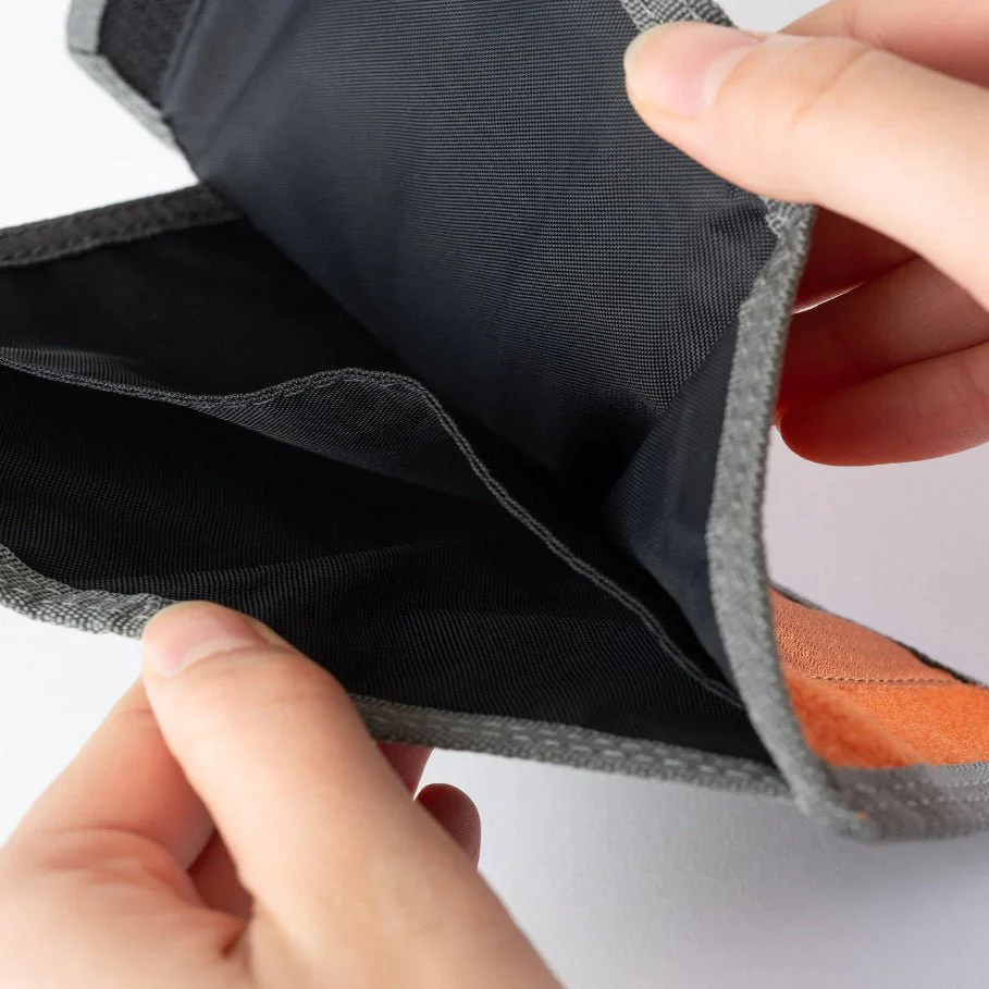 Gramicci Ripstop Velcro Wallet Orange - Image 2