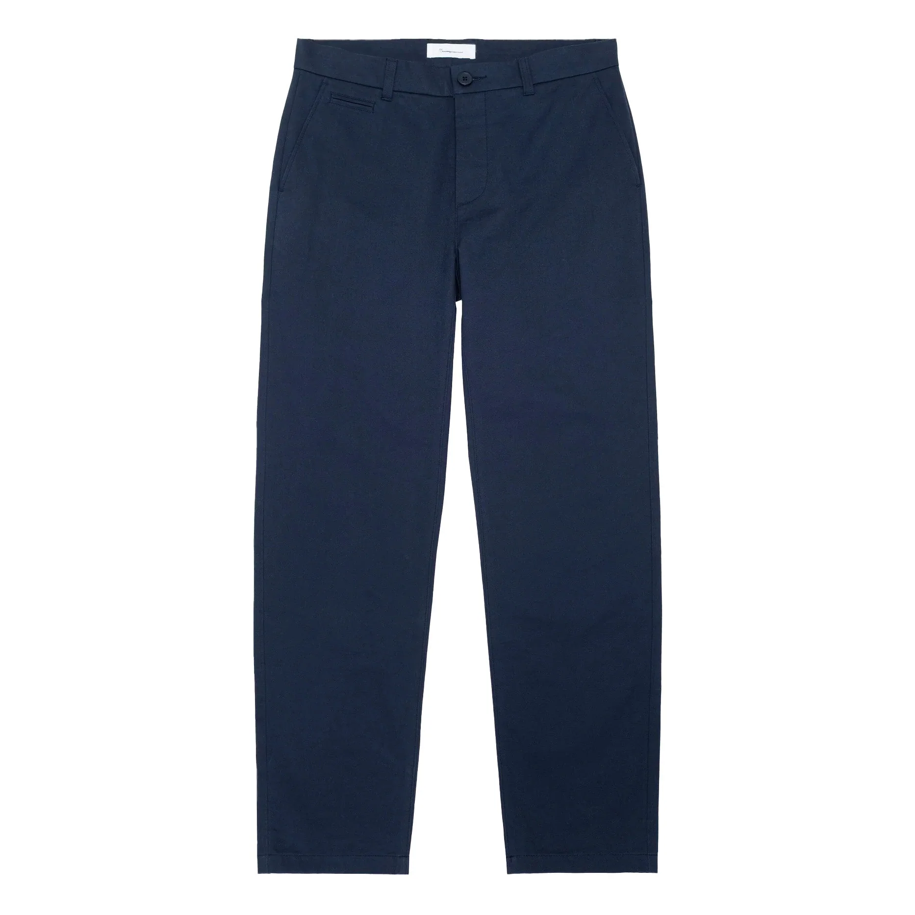 Knowledge Cotton Apparel Chuck Regular Twill Chino Total Eclipse - Image 2